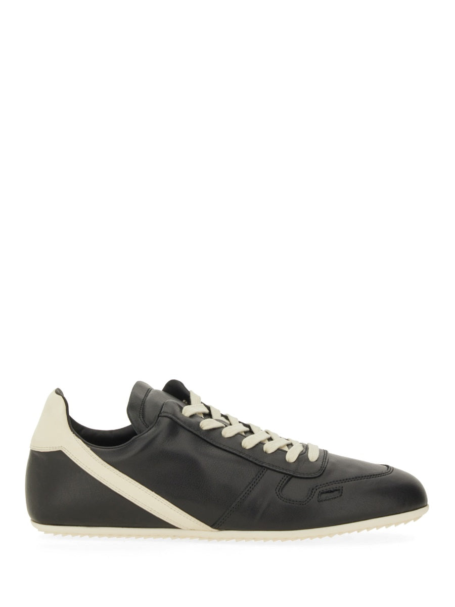 RICK OWENS Premium Leather Sneakers for Men - FW25 Collection