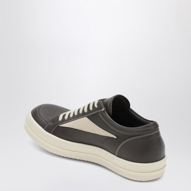 RICK OWENS Vintage Round Toe Lace-Up Sneakers for Men