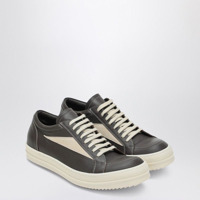 RICK OWENS Vintage Round Toe Lace-Up Sneakers for Men