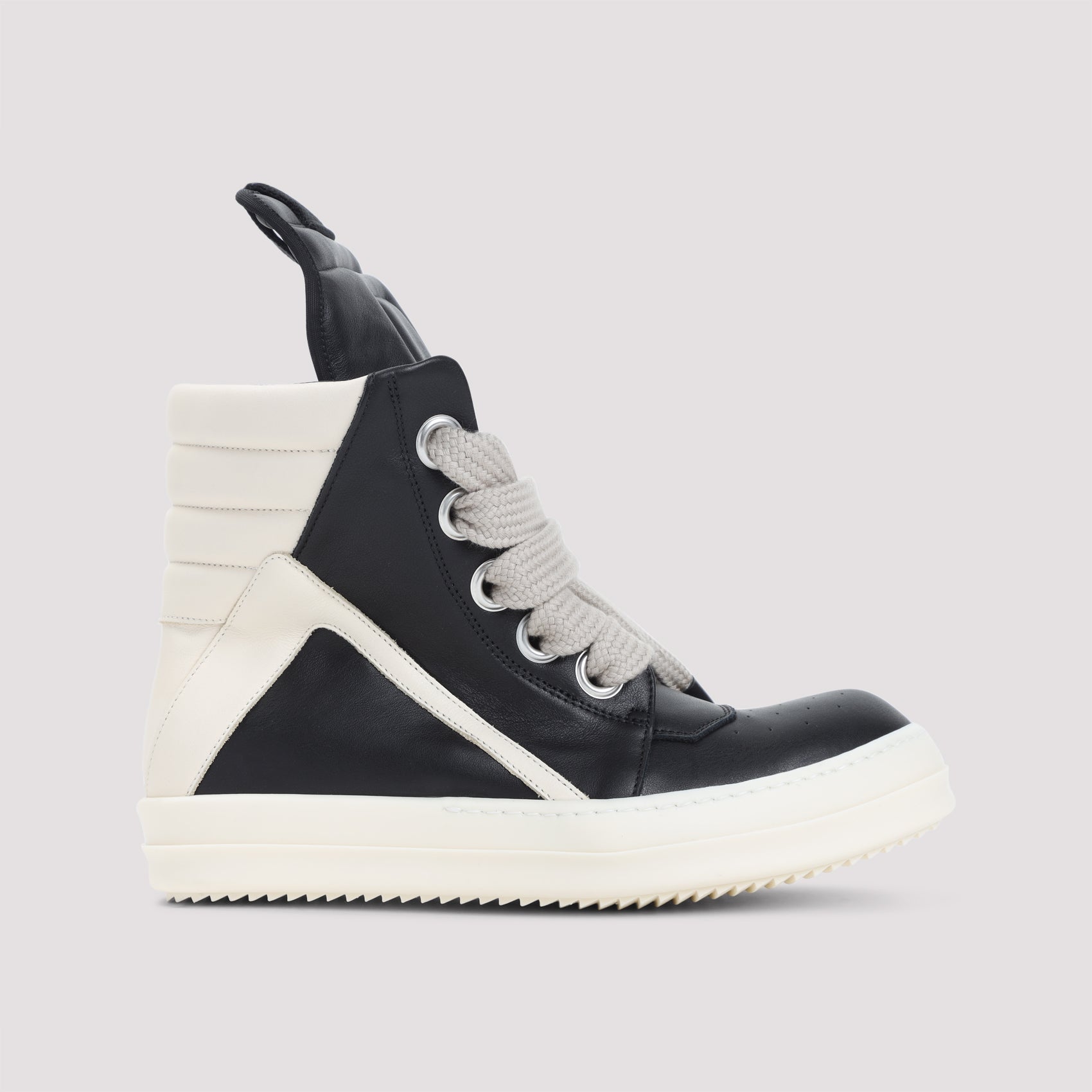 RICK OWENS High-Top Jumbolace Geobasket Sneakers for Men