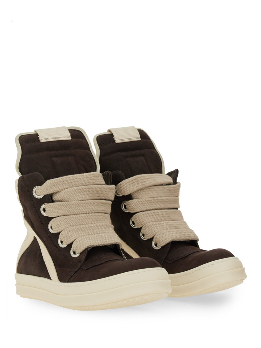 RICK OWENS Concordians Jumbolace Geobasket Sneakers