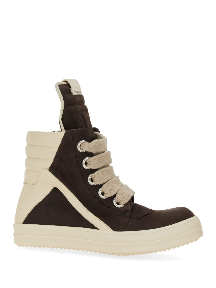 RICK OWENS Concordians Jumbolace Geobasket Sneakers
