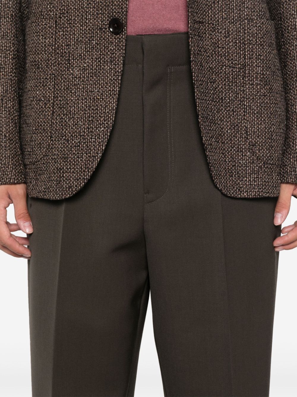ZEGNA Pure Wool Pants for Men - FW24 Collection