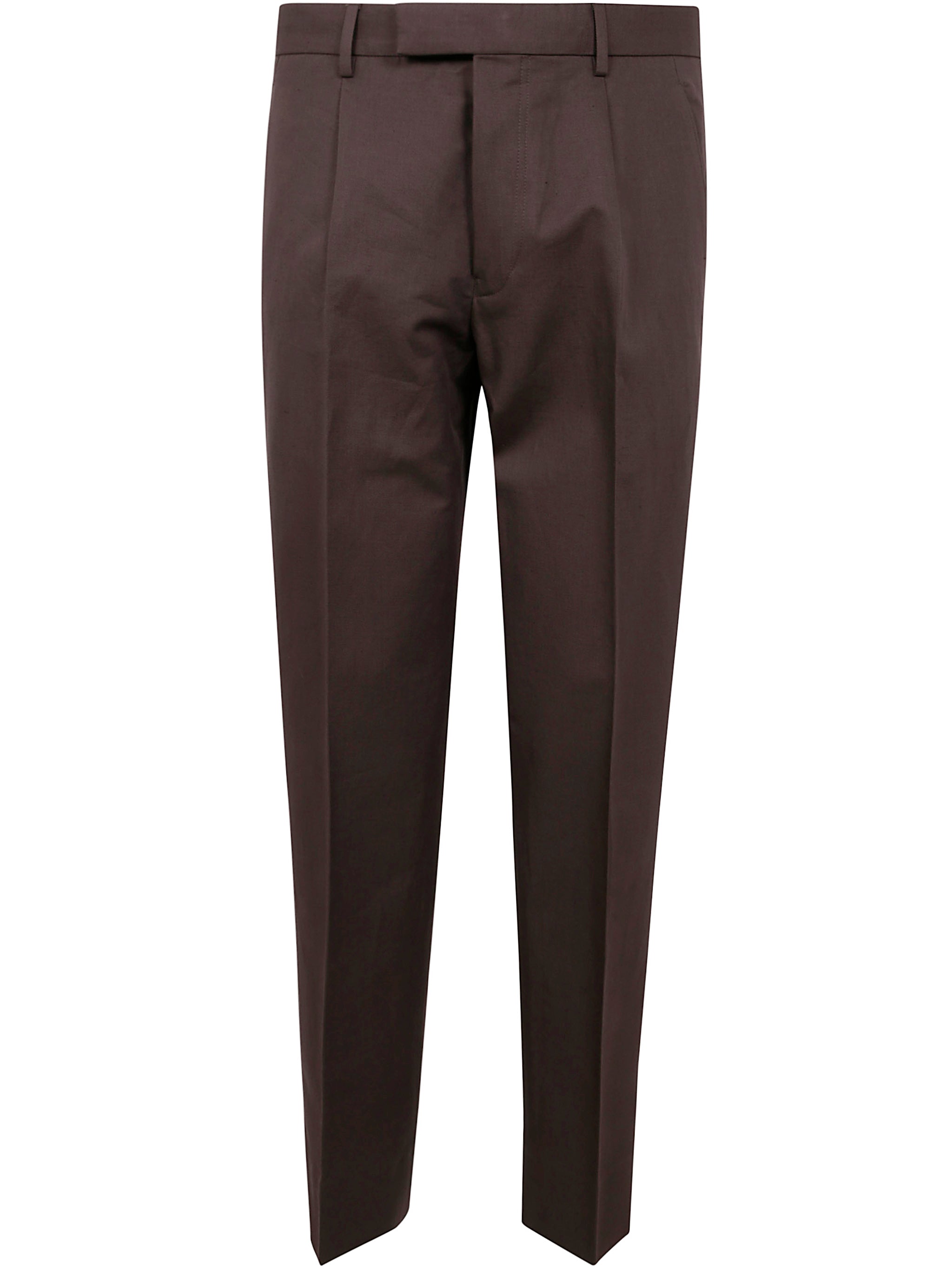 ZEGNA Men's Cotton and Linen Pants