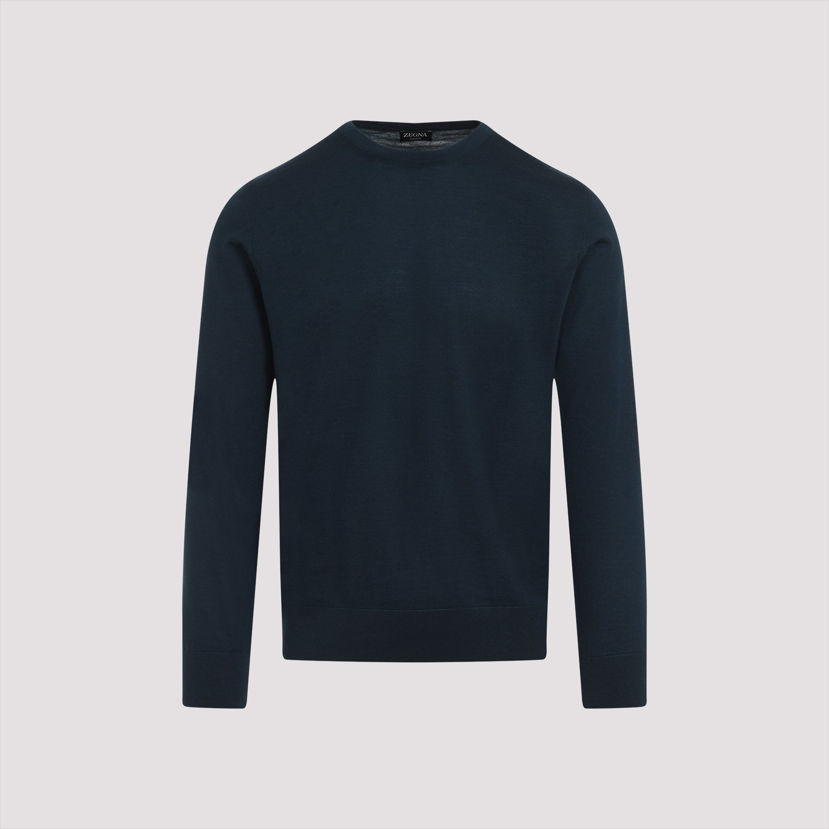 ZEGNA Luxurious Cashmere and Silk Blend Sweater for Men