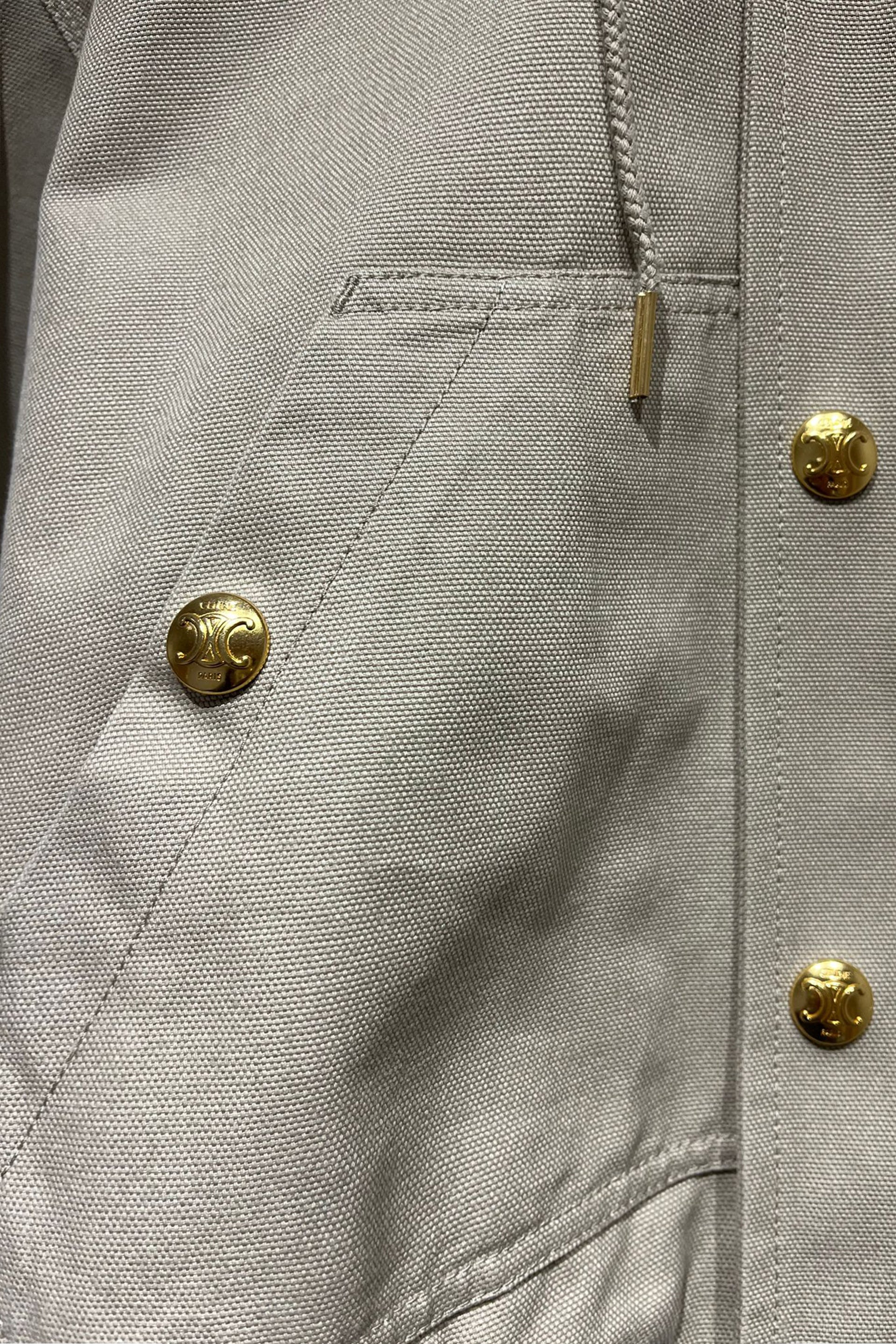 CELINE Triomphe Hooded Jacket for Women