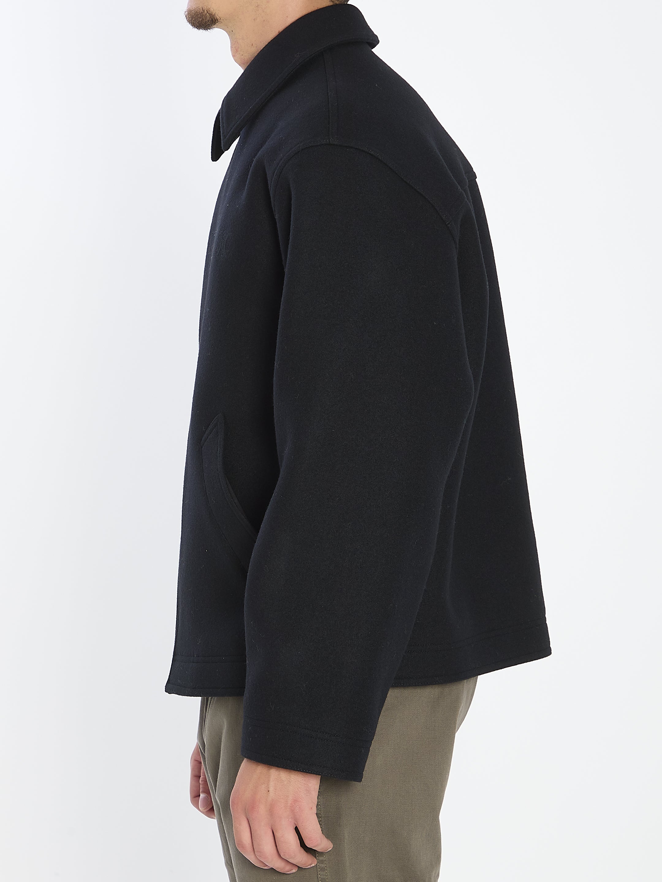 CELINE Triomphe Wool Jacket - Size 50