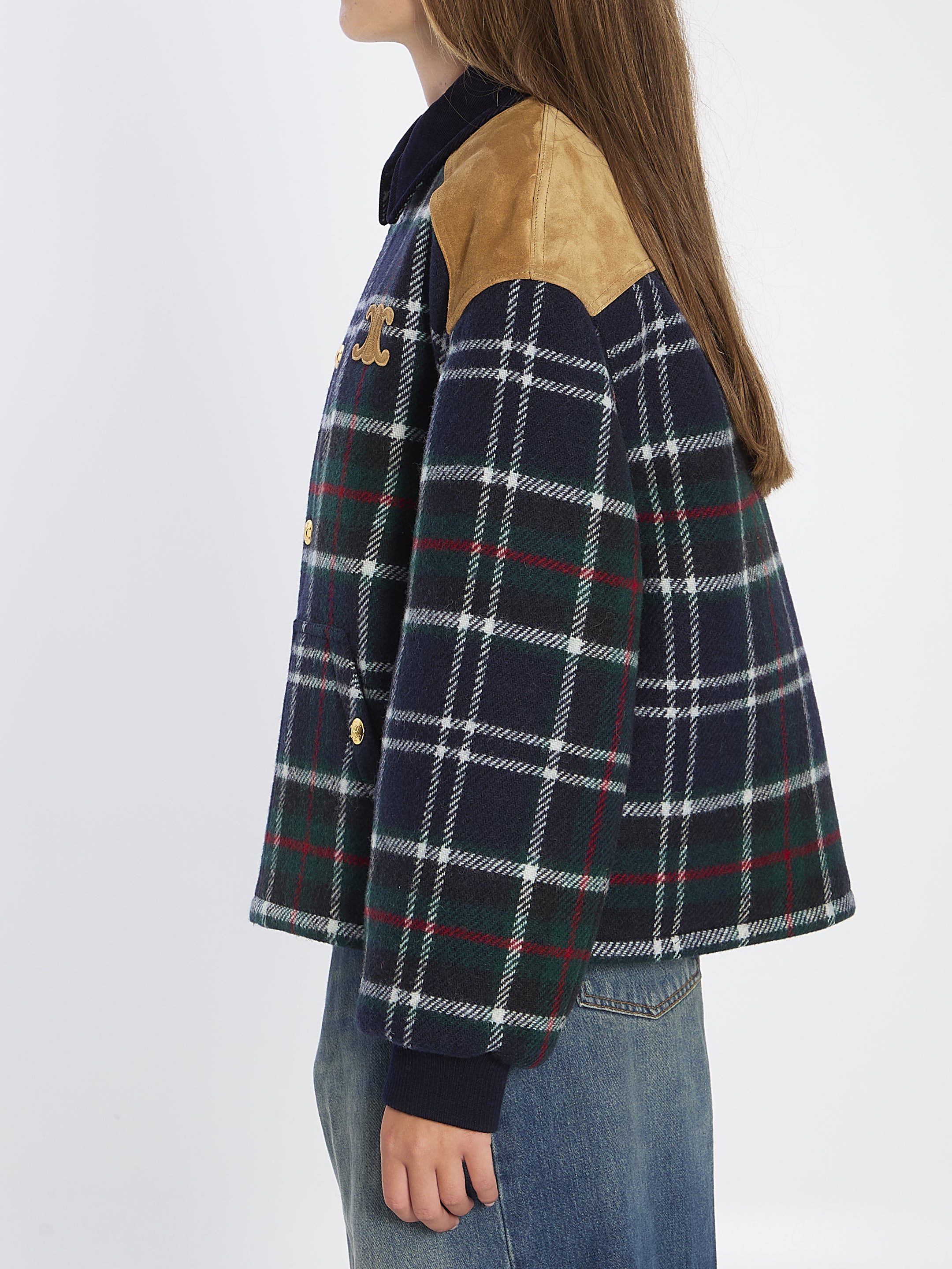 CELINE Triomphe Blouson Jacket - Women's Outerwear