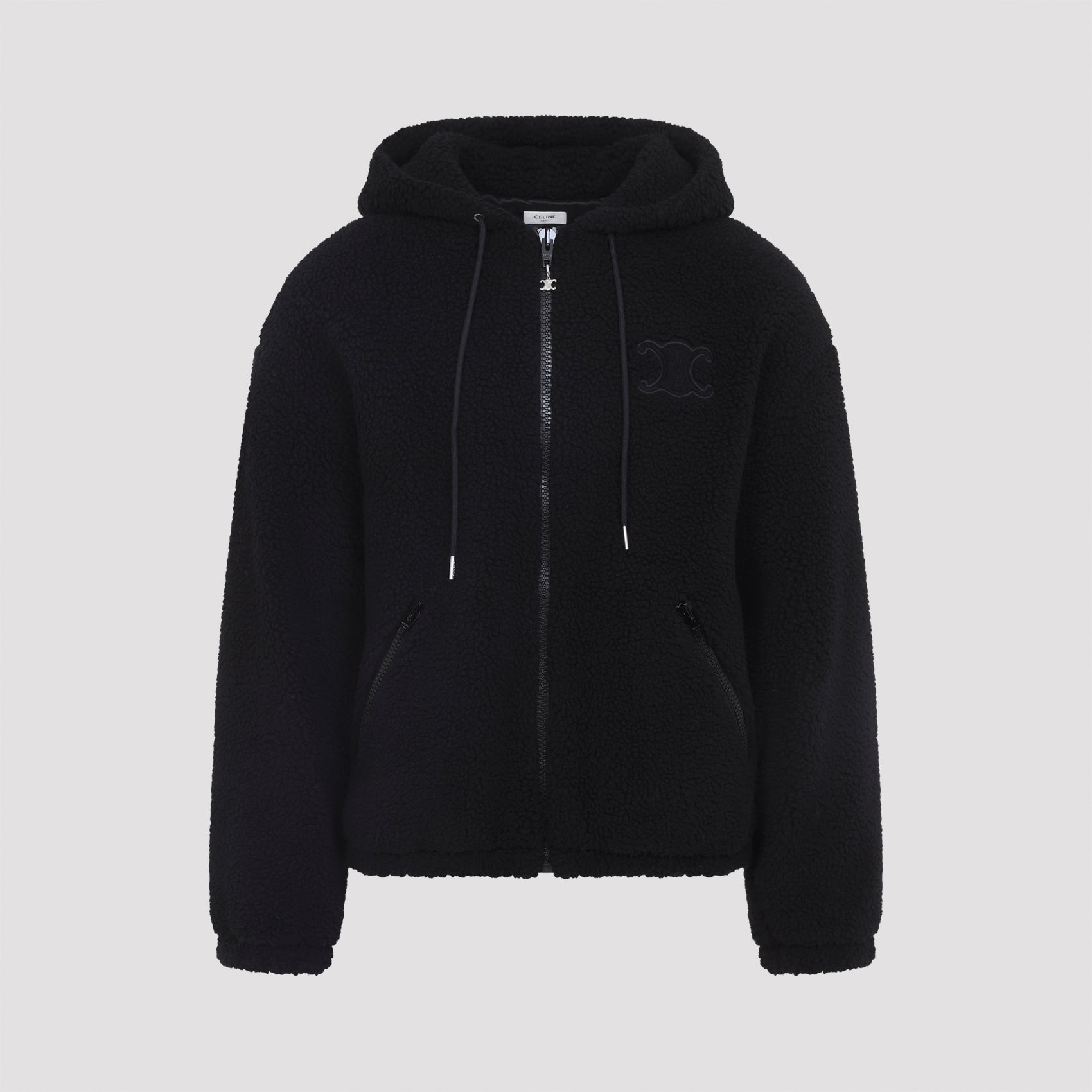 CELINE Men's Hooded Wool Jacket - FW25 Collection