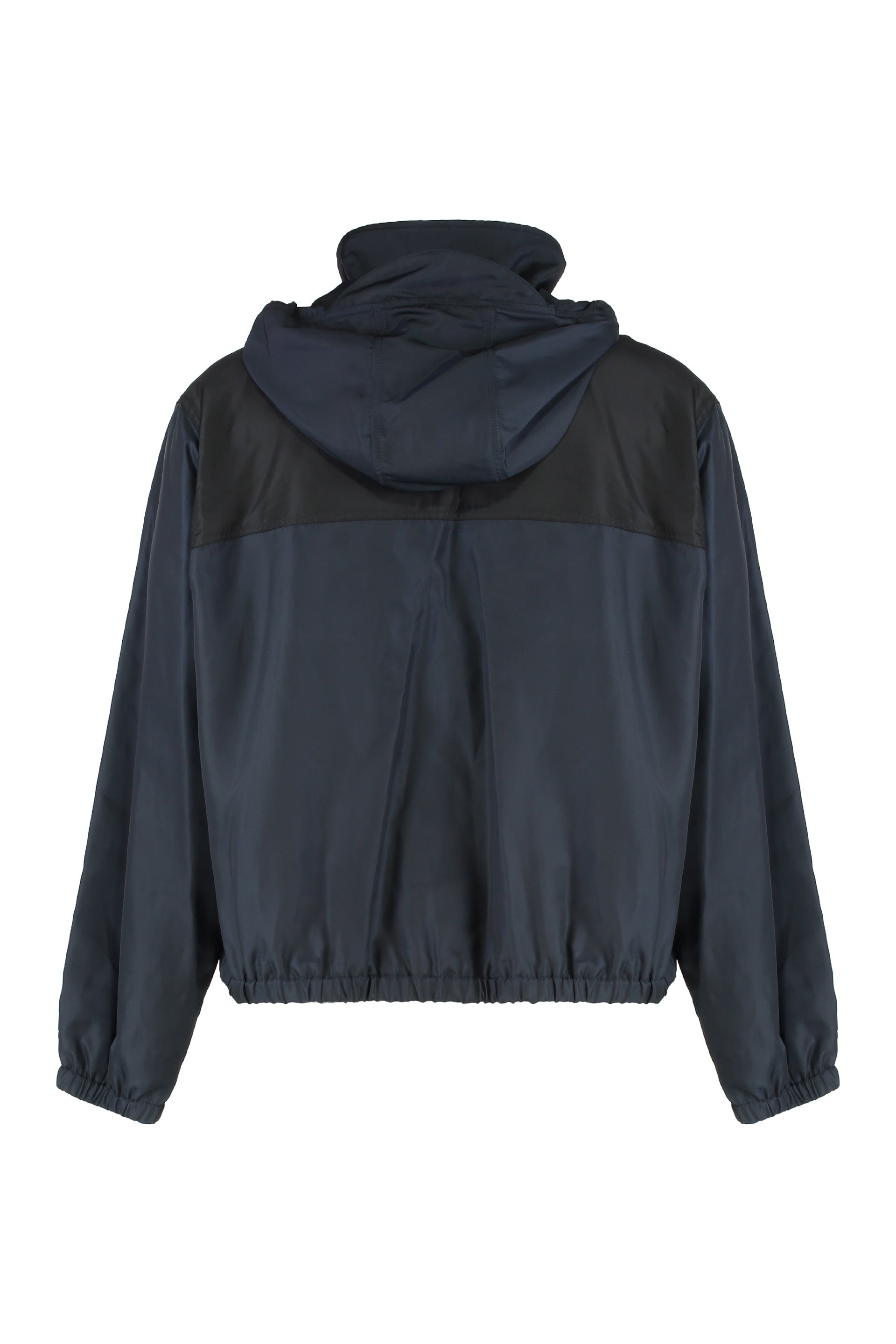 CELINE Lightweight Adjustable Hooded Windbreaker Jacket