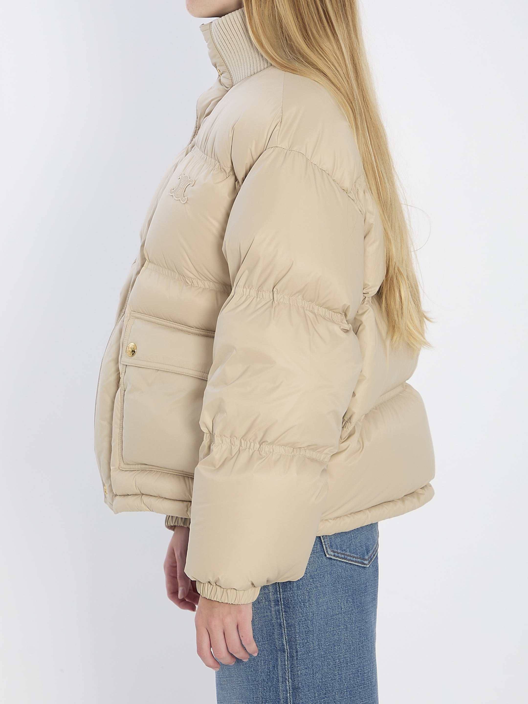 CELINE Triomphe Puffer Jacket - Size 36