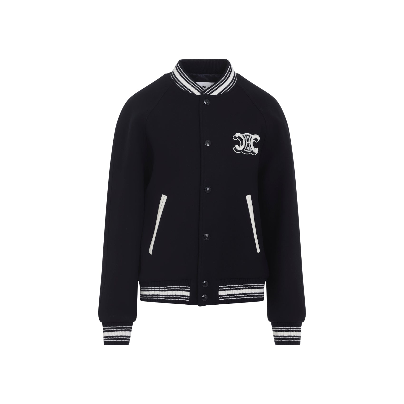 CELINE Wool Triomphe Teddy Jacket for Women - FW25