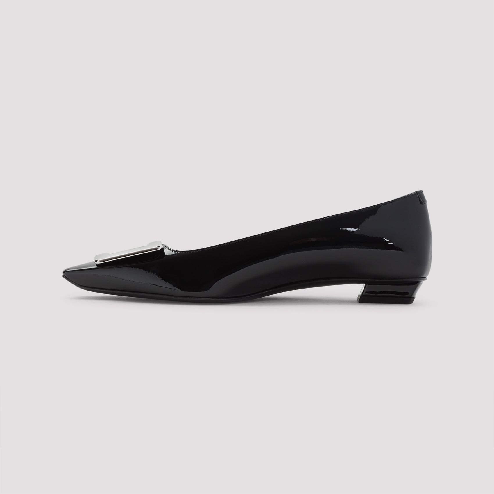 ROGER VIVIER Elegant 25mm Patent Leather Pumps for Women