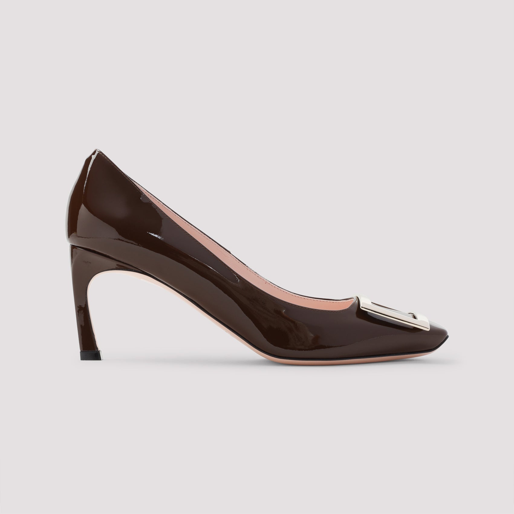 ROGER VIVIER Elegant Square Toe Pumps with Slim Heel - 7 cm