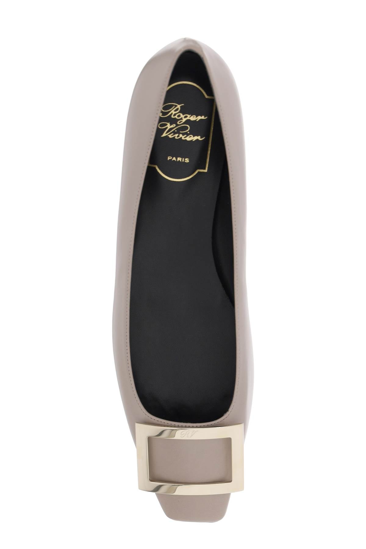 ROGER VIVIER Women’s Mini Quadrant Ballet Flats