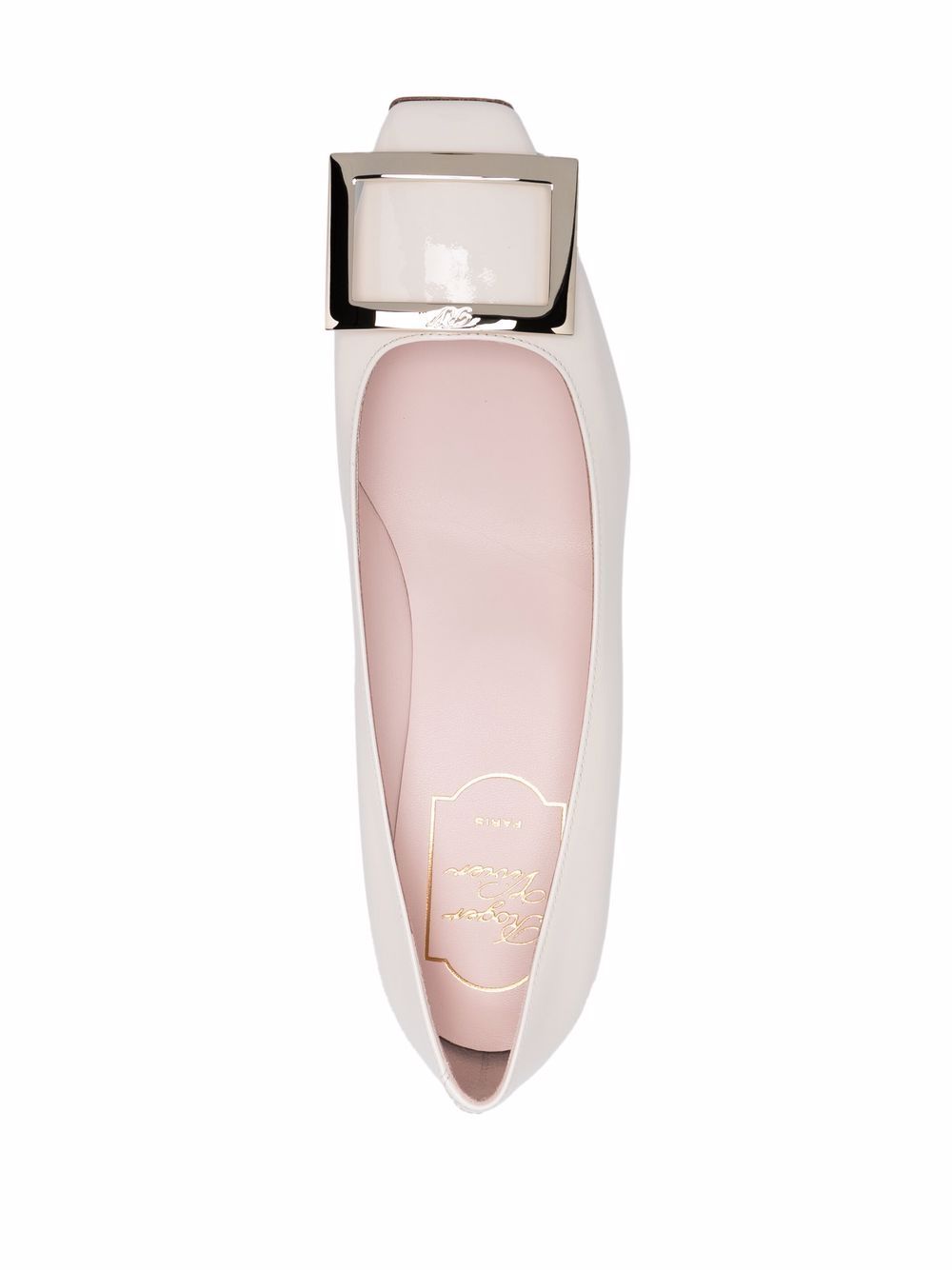 ROGER VIVIER Trompette 45 Leather Pumps