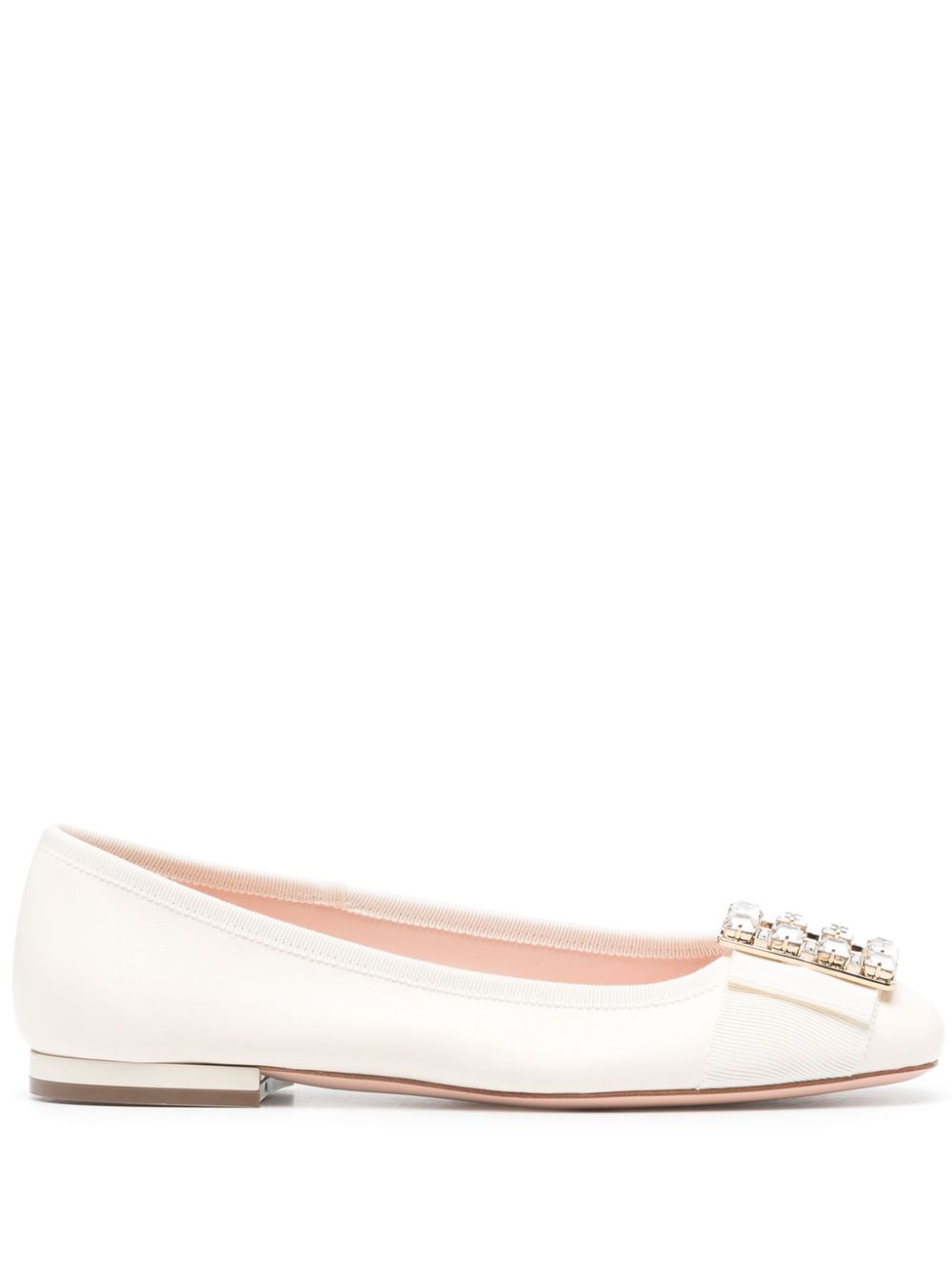 ROGER VIVIER Elegant Leather Ballet Flats for Women