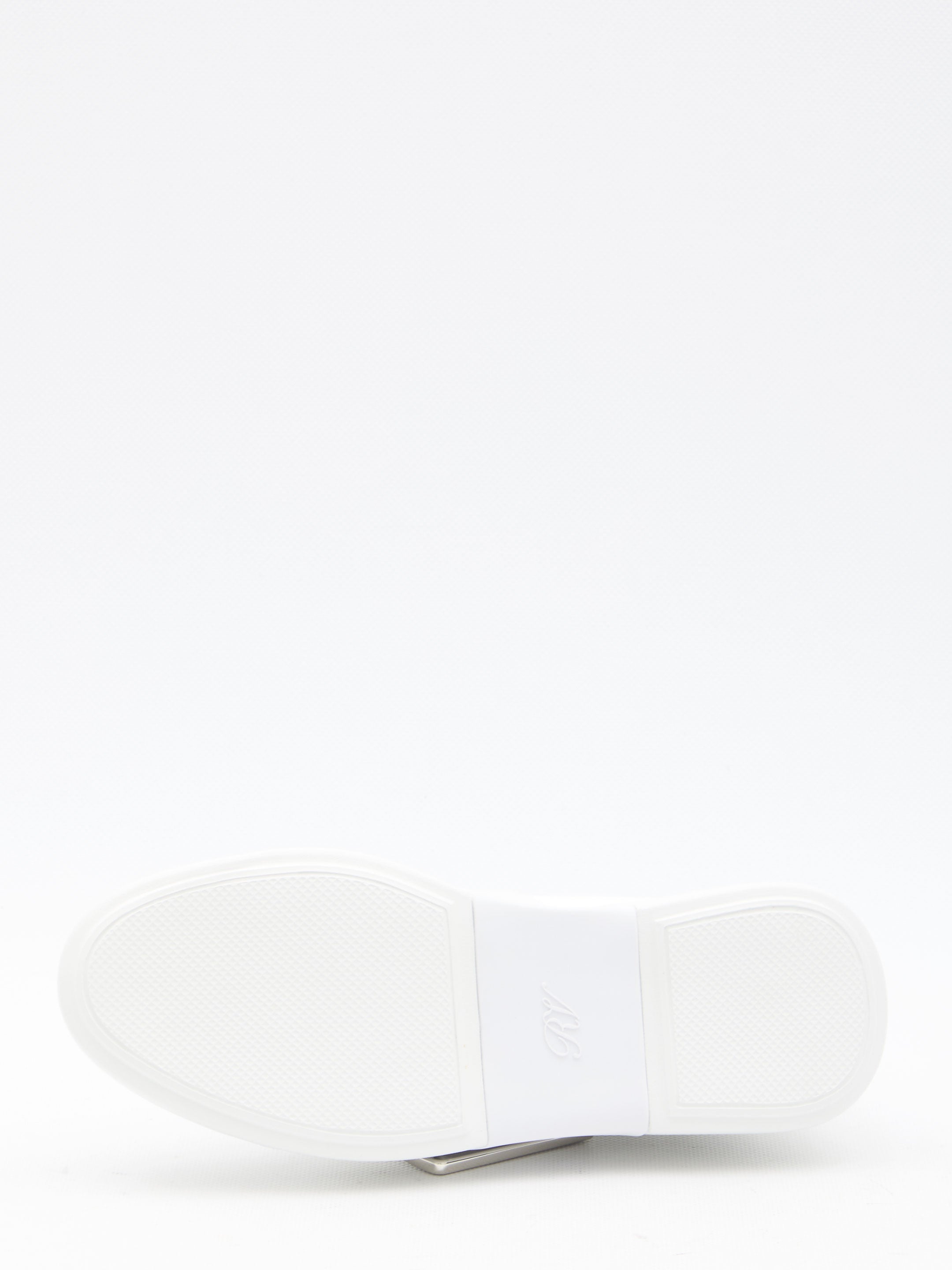 ROGER VIVIER Leather Viv' Skate Sneaker - Women's