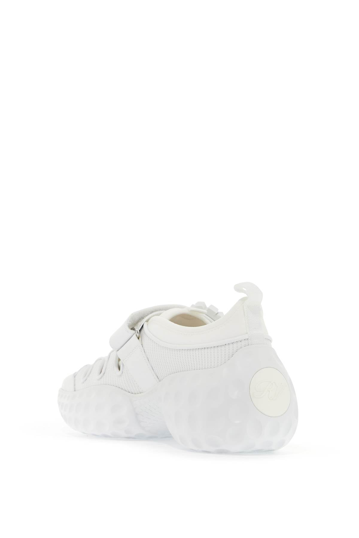 ROGER VIVIER Crystal-Embellished Buckle Sneakers