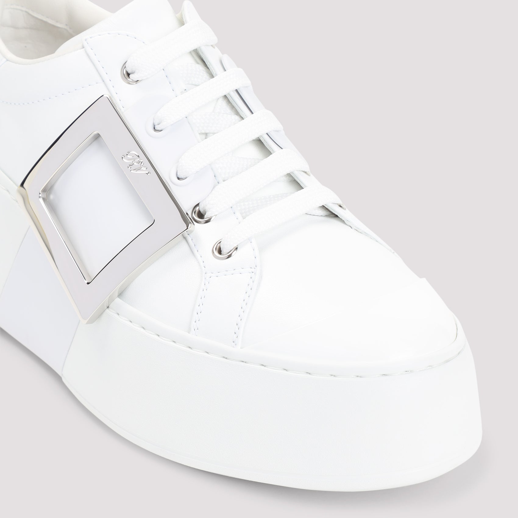 ROGER VIVIER Viv' Skate High Sneakers - 6.5 cm Sole Height