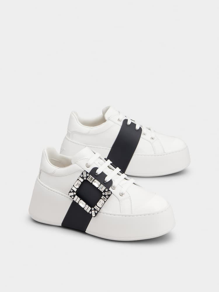 ROGER VIVIER High Sole Women's Skate Sneakers