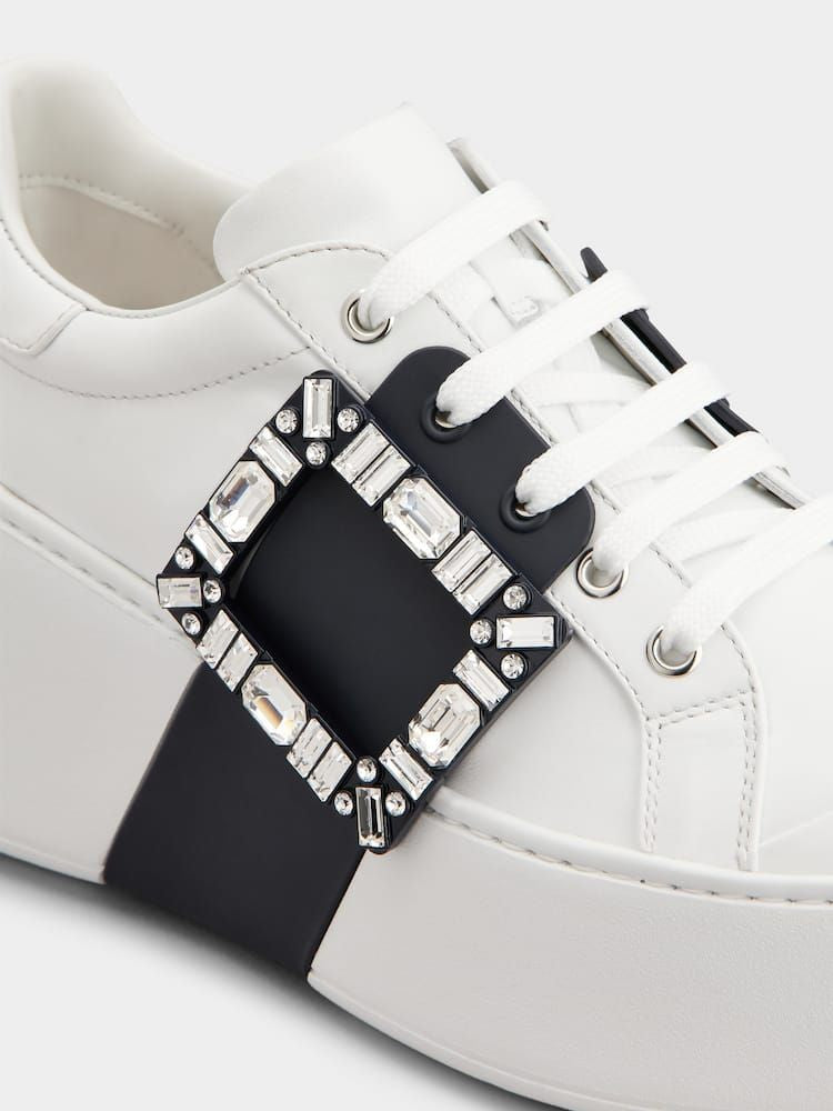 ROGER VIVIER High Sole Women's Skate Sneakers