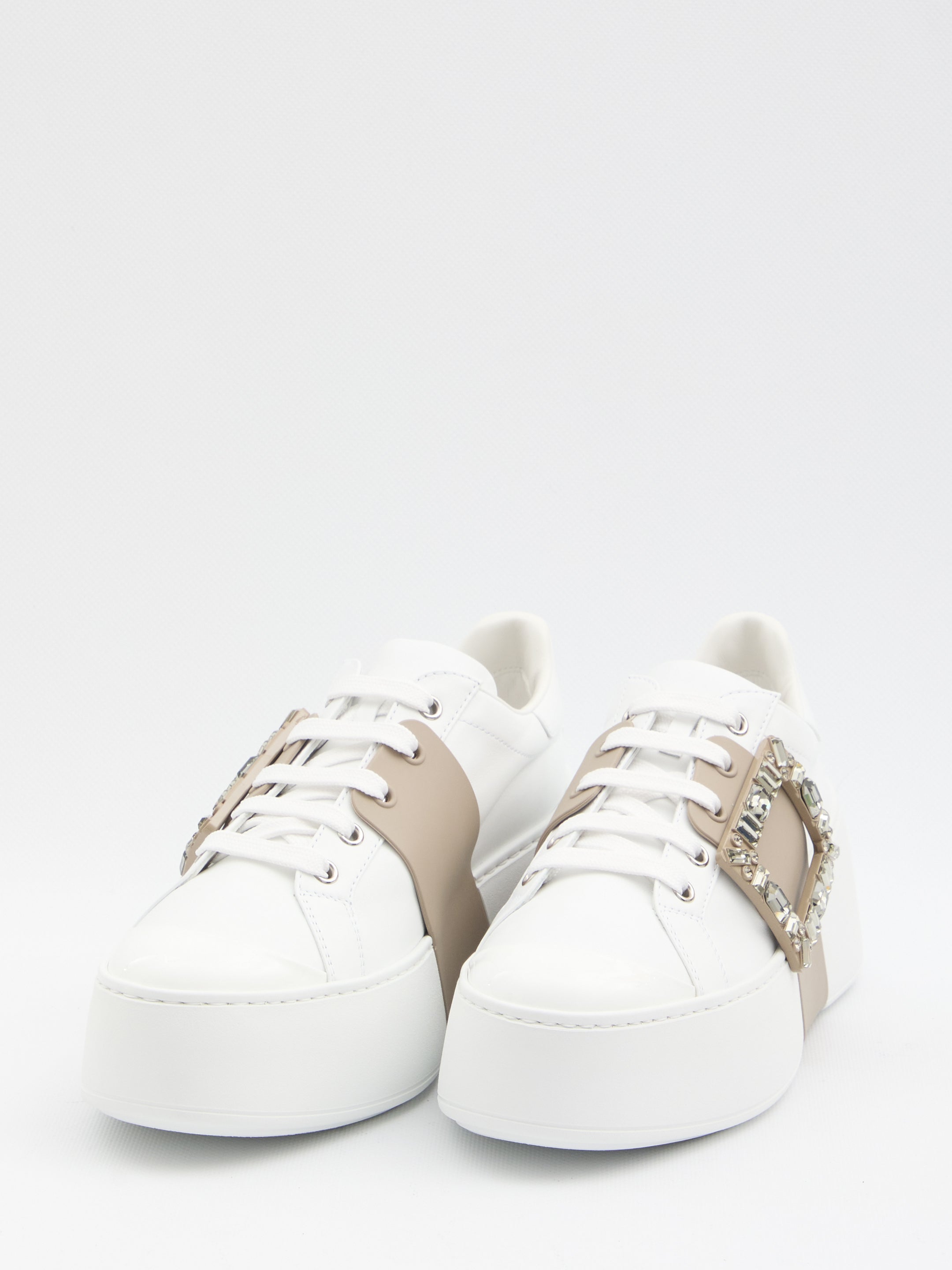 ROGER VIVIER Viv' Skate High Sneakers - Women's