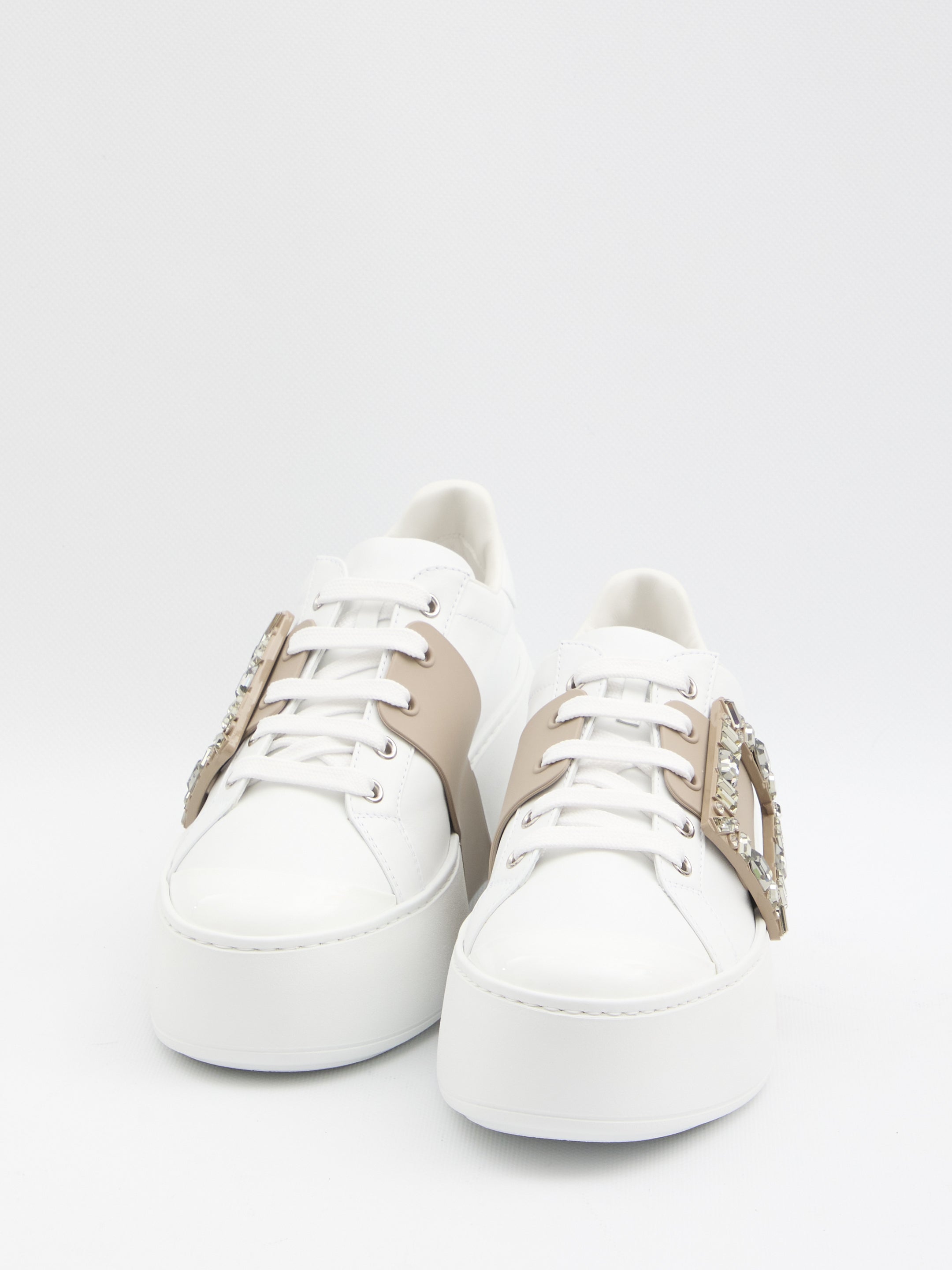 ROGER VIVIER Viv' Skate High Sneakers - Women's