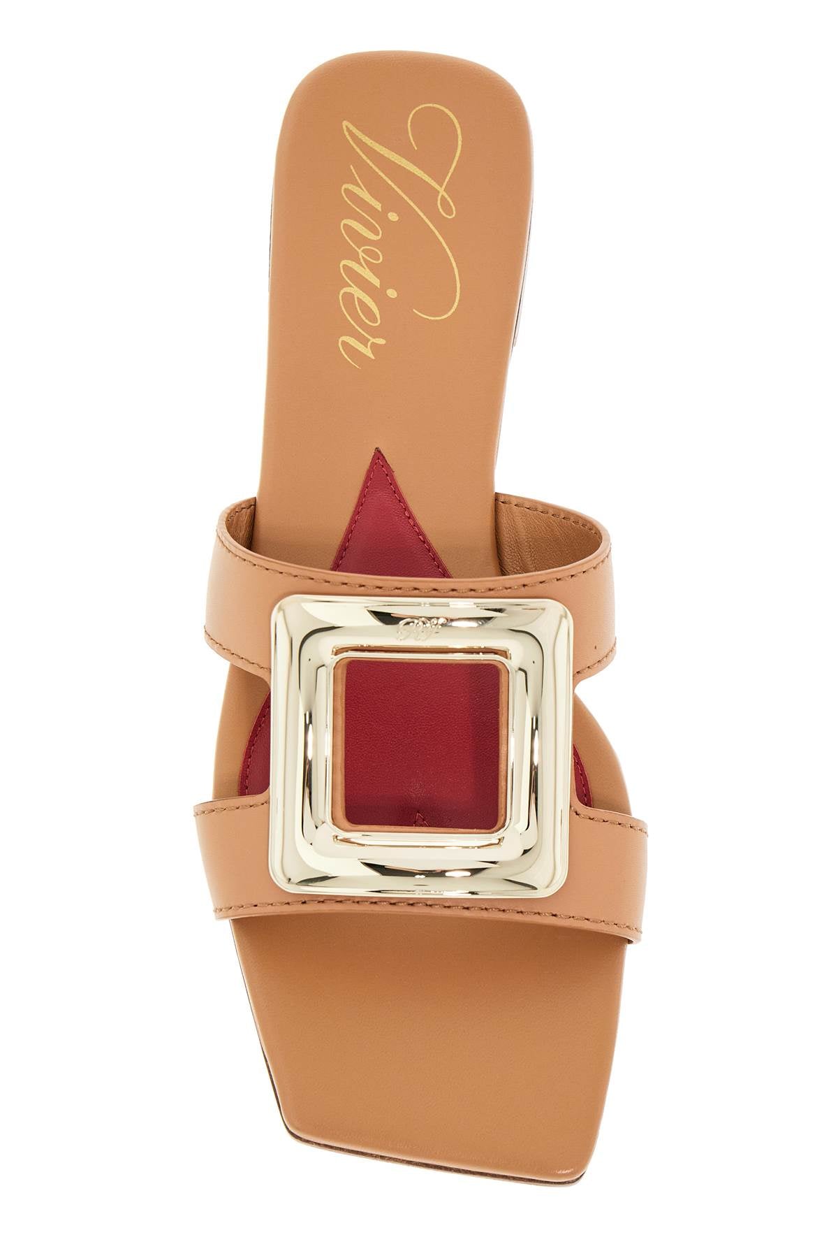 ROGER VIVIER Buckle Slide Sandals - Women's Size Available