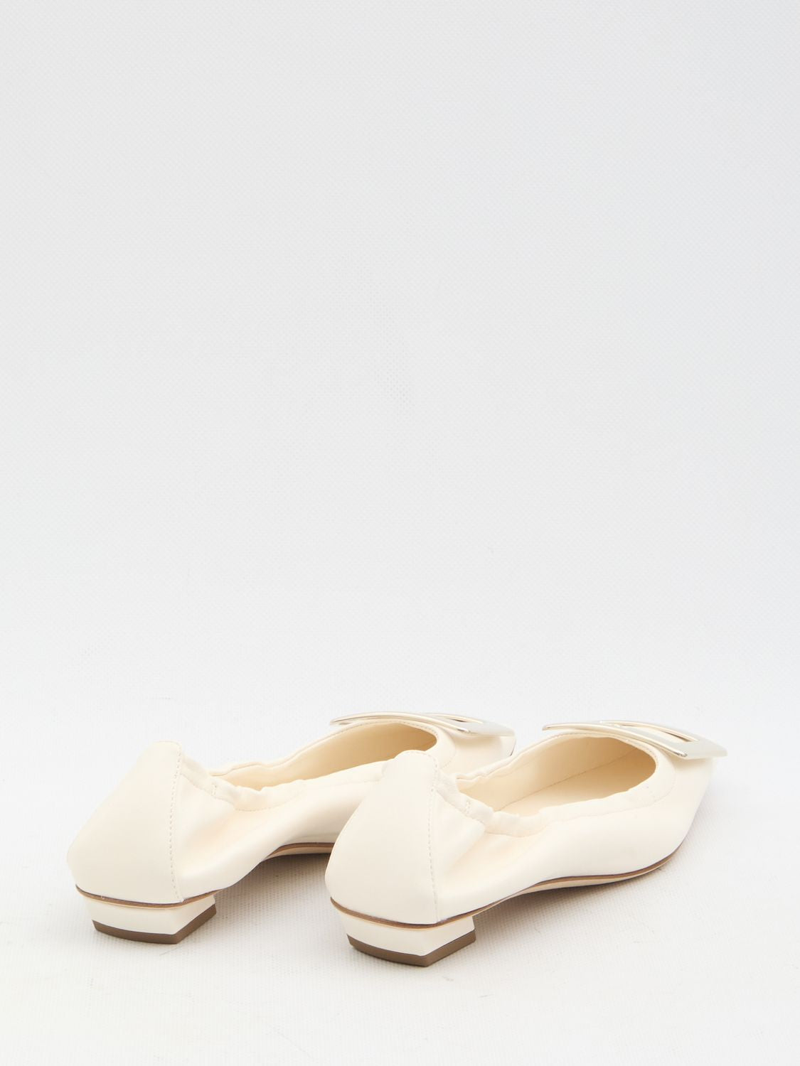 ROGER VIVIER Mini Square Toe Ballet Flats