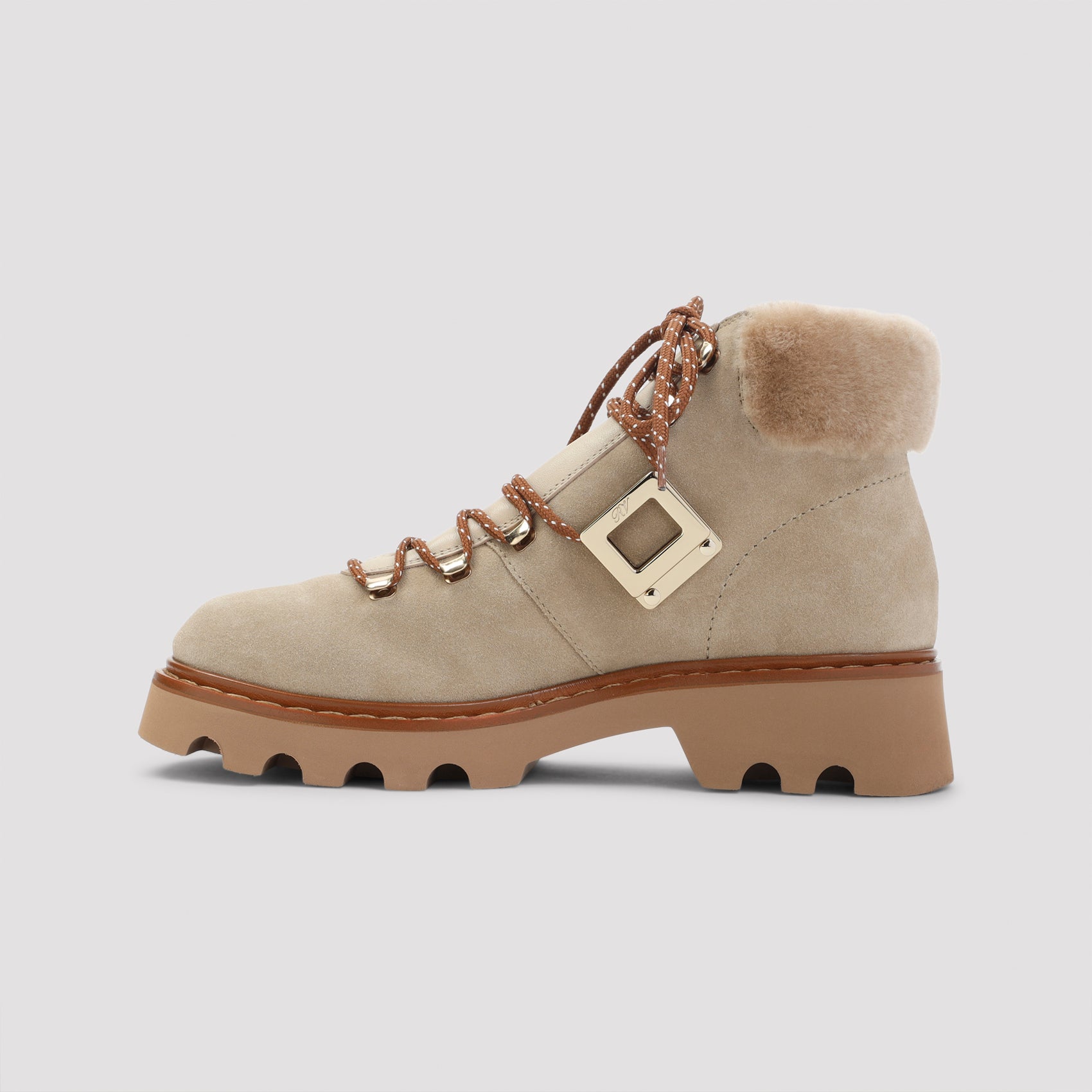 ROGER VIVIER Mini Rangers Truck Fur Bootie