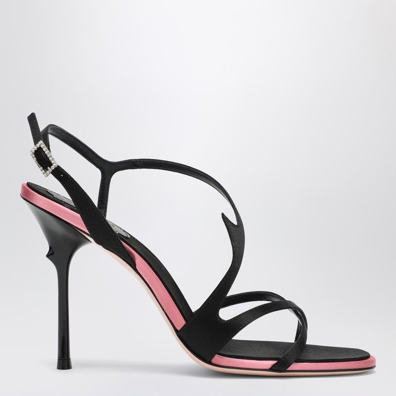 ROGER VIVIER High Heeled Satin Sandals