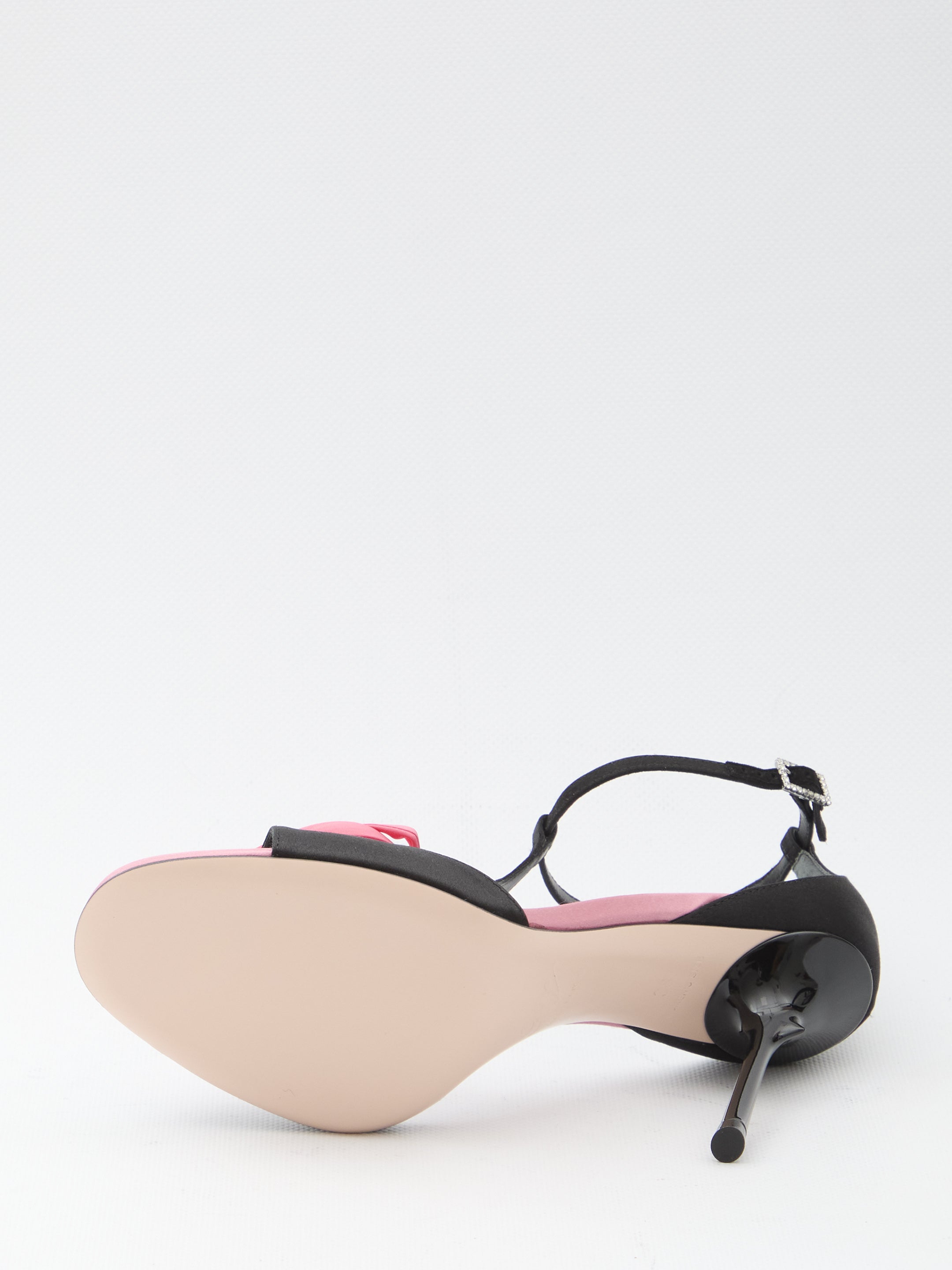 ROGER VIVIER Epine Rose Sandals (10 cm Heel)