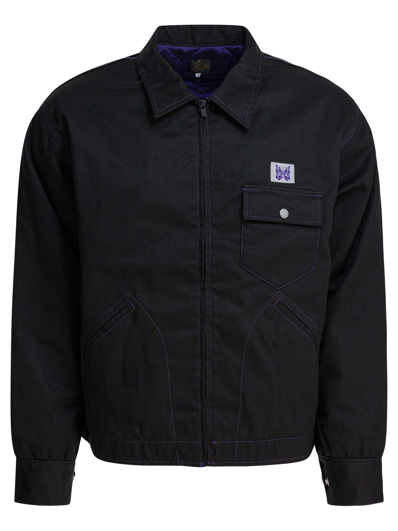 NEEDLES Lightweight Pleated Men's Jacket