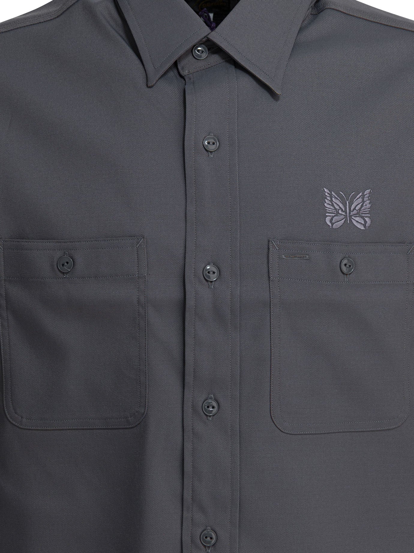 NEEDLES Cavalry Twill Regular Fit Shirt