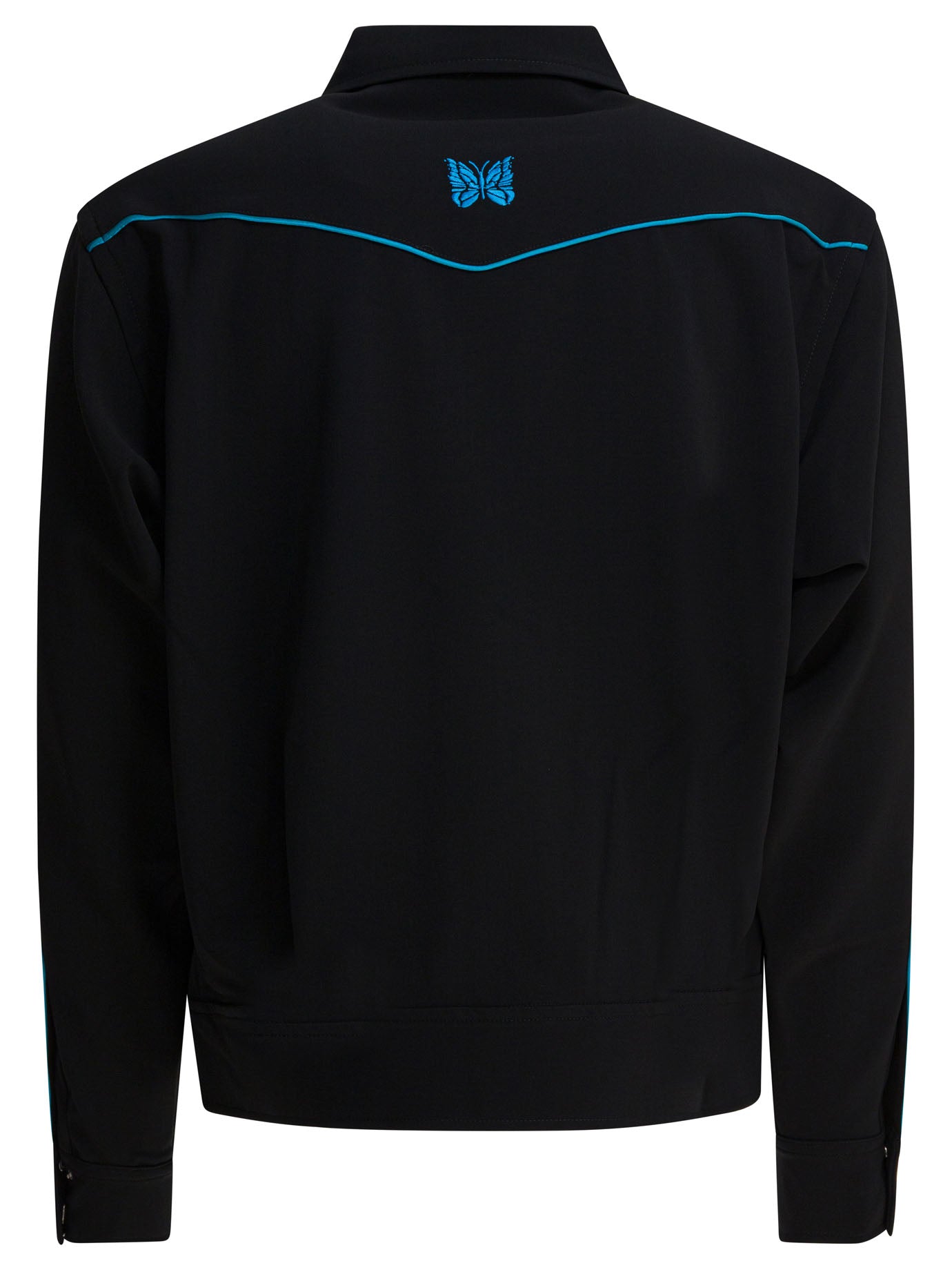 NEEDLES Men's Regular Fit Western Detail Overshirt Jacket