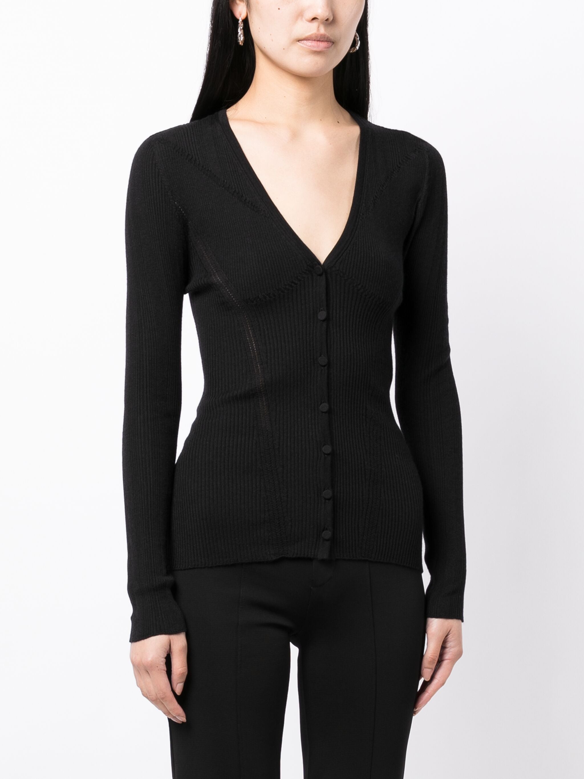 LANVIN Engineered Cardigan for Women - SS24 Collection
