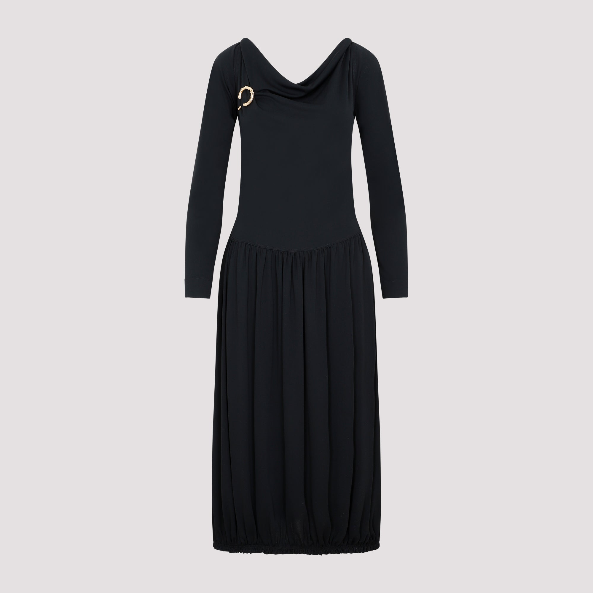 LANVIN Drape Midi Dress