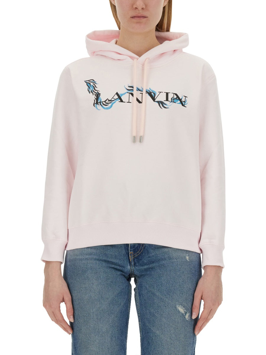 LANVIN Stylish Sweatshirt with Print - Size S