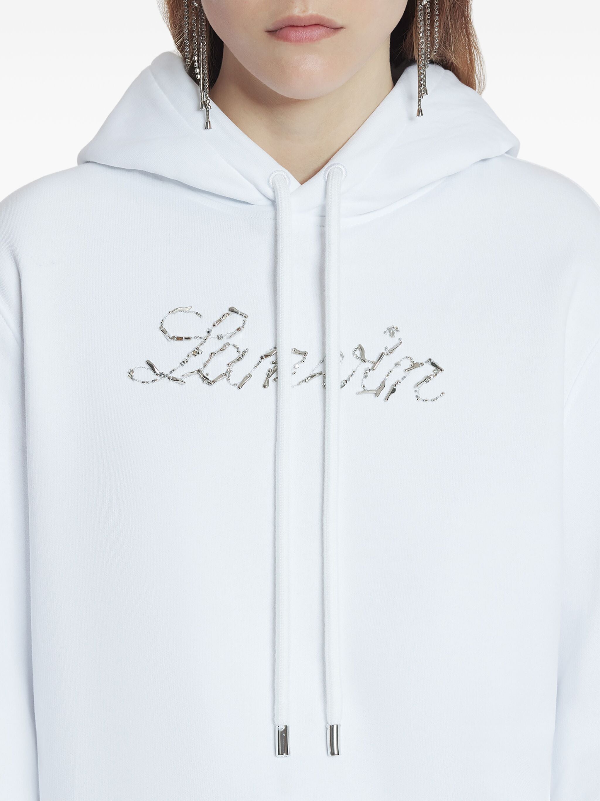 LANVIN Women's Script Logo Hoodie