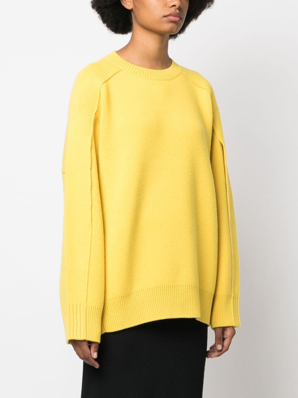 LANVIN Cocoon Cape Jumper