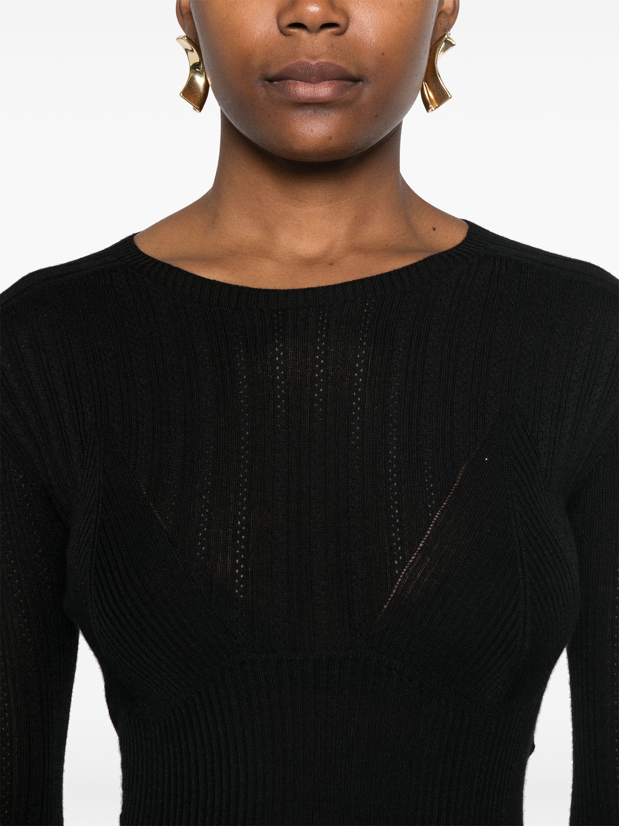 LANVIN Elegant Wool Top for Women - Fall 2024