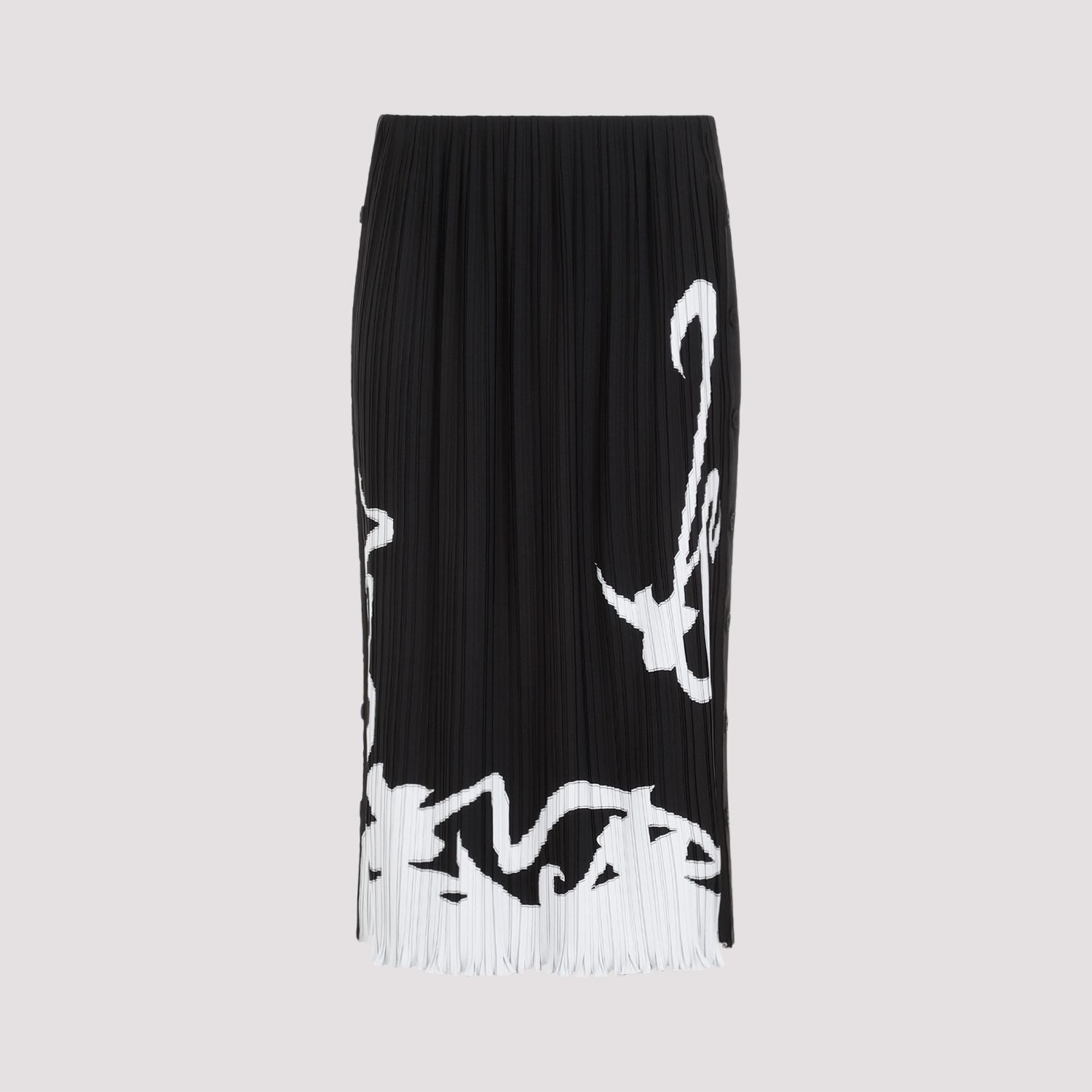LANVIN Pleated Long Skirt for Women