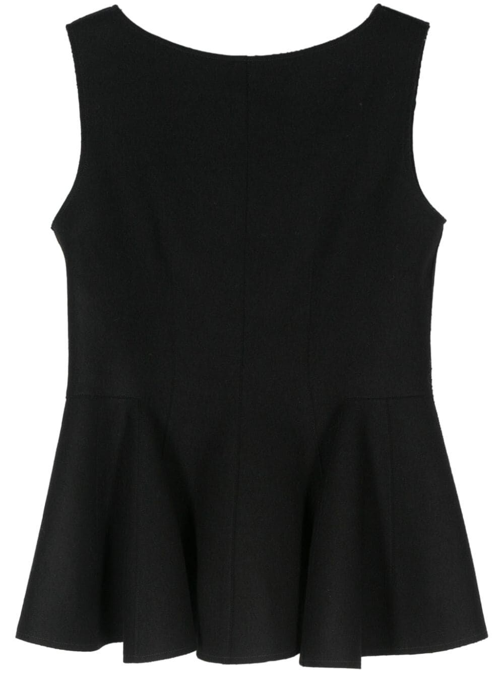 LANVIN Sleeveless Flared Mini Top
