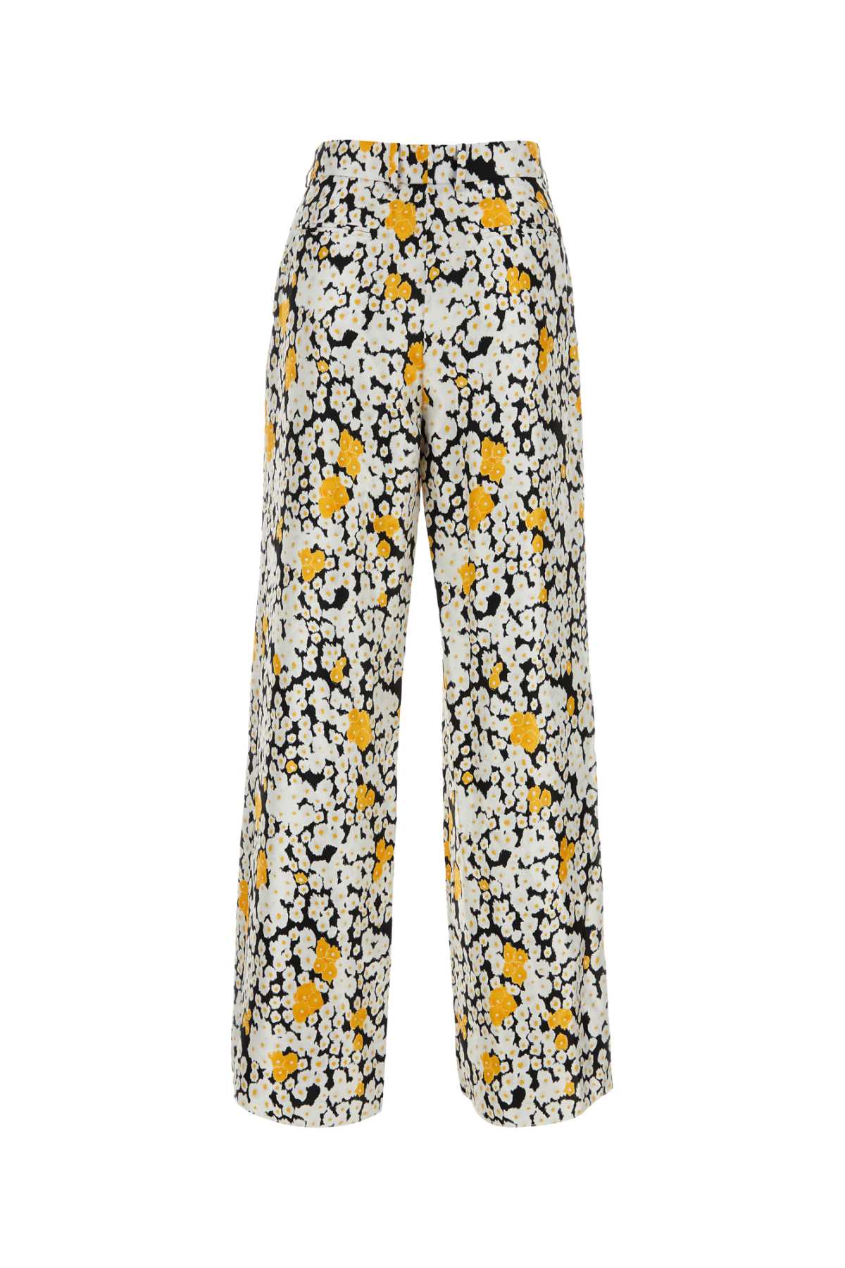 LANVIN Floral Satin Trousers for Women