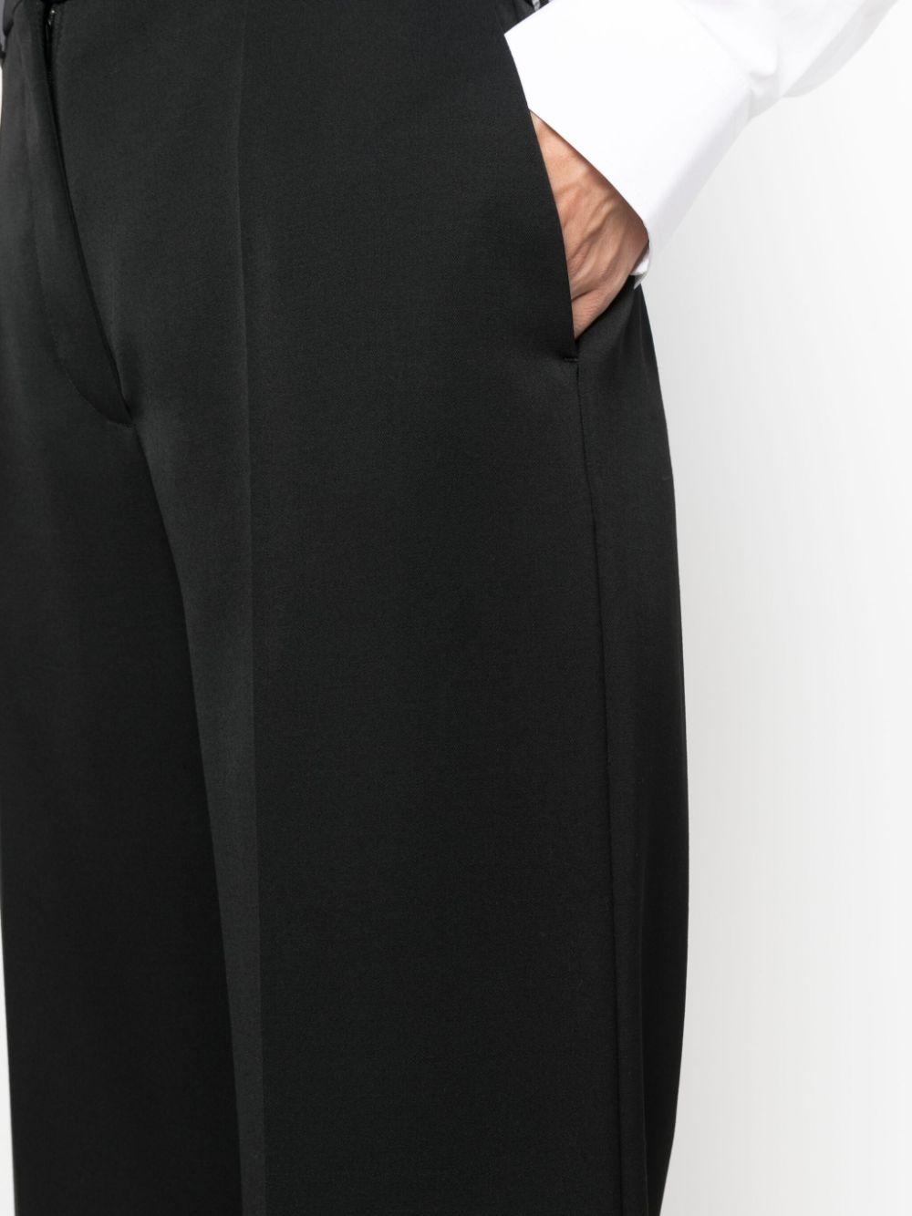 LANVIN Wide Leg Tailored Trousers, High Waist Style