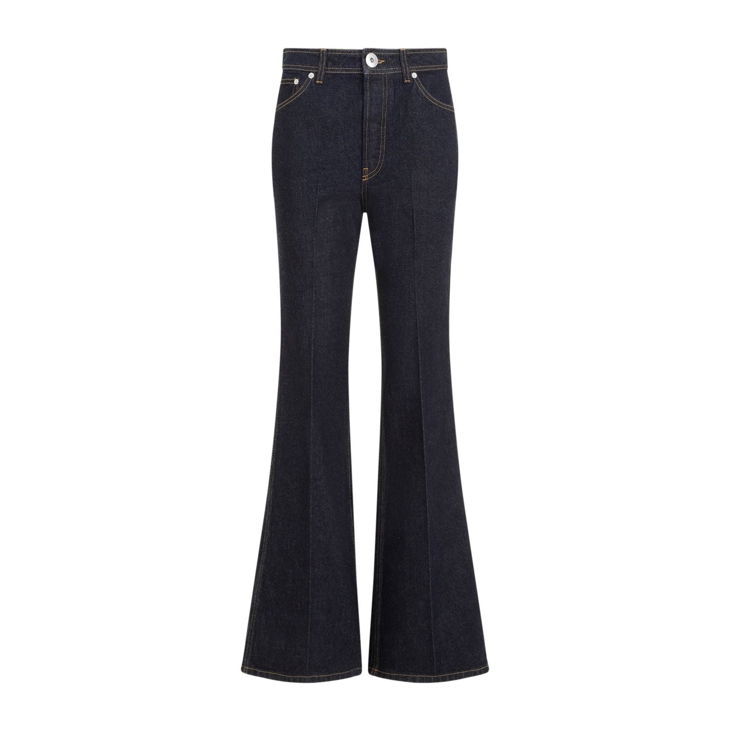 LANVIN Wide Leg Denim Trousers - Fall/Winter 2024