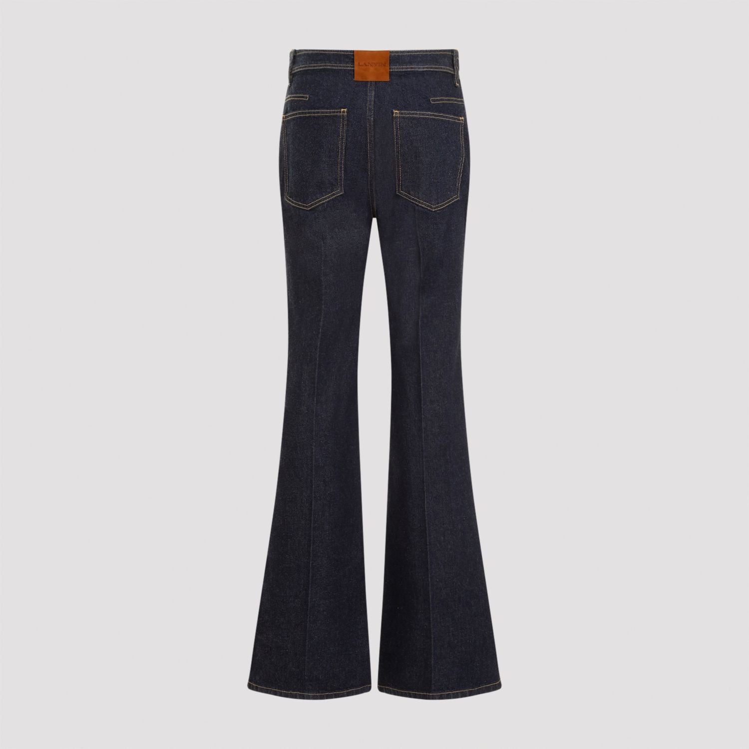 LANVIN Wide Leg Denim Trousers - Fall/Winter 2024