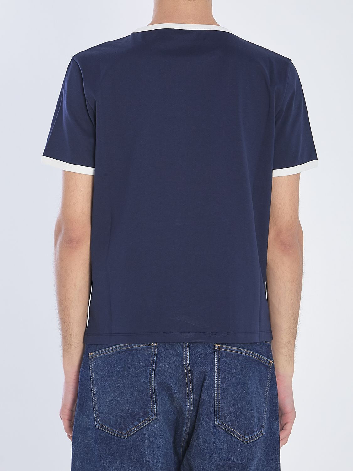 CELINE Logo Cotton T-Shirt for Men