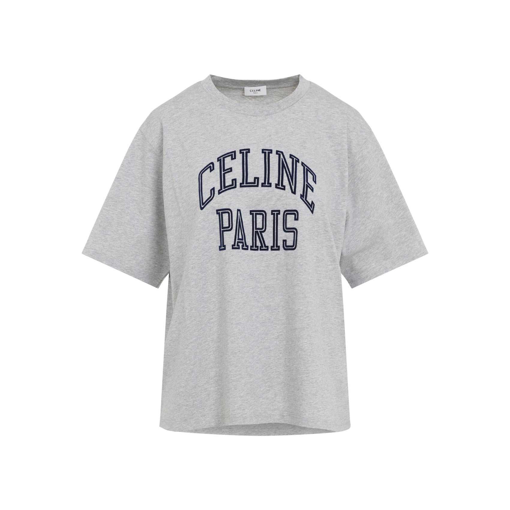 CELINE Vintage Loose Cotton T-Shirt - FW25 Collection